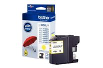 Cartouche Brother LC225 jaune haute capacité.