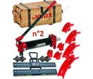 Cintreuse hydraulique avec Vérin manuel n°2 et Flasques coulissants - Formes de 3/8-1/2-3/4-1-1.1/4-1.1/2-2´´