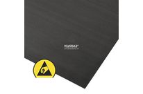 Tapis antistatique à stries fines