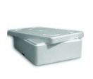 Caisse polypropylène marée avec couvercle 23l sans trous - LEM20