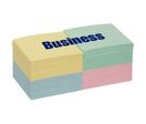 Notes Repositionnables Businesst  pastel 76 x 76 Lot de 12