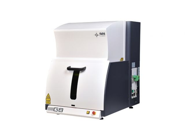 Machine de marquage et gravure laser des métaux et des thermoplastiques : laser galvanomètre G8