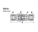 Clapets Anti-Retour : Série 6100 / Série 6200
