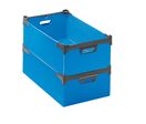 Caisse plastique IsyBox 28 litres L.345xP.535 mm bleu