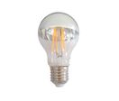 Ampoule E27 LED Filament 7W A60 Avec Reflet - Blanc Chaud 2300K - 3500K / Argent