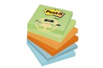 Notes Post-it recyclée  assortis 76 x 76 Lot de 12