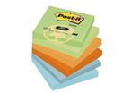 Notes Post-it recyclée  assortis 76 x 76 Lot de 12