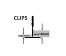 Clips ( base ) 1mm pour systeme nivellement carrelage PERFECT LEVEL PRO ( compatible Raimondi )