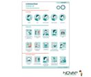 Panneau Conseils et astuces COVID-19 - Rigide A4 - 4600116