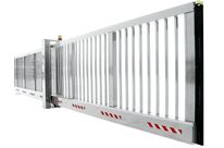Portail coulissant autoportant en acier avec ou sans motorisation | Grille coulissante