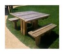 Table pique nique bois Access