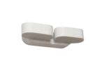 Applique murale LED 2x6W IP54 Orientable - Blanc Neutre 4000K - 5500K / Blanc