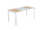 Bureau droit 140 easy hetre