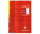 Copies doubles grands carreaux A4 blanc 90 gr sac de 100
