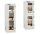 Armoires de stockage pour produits chimiques et corrosifs Série ECO Multirisque Portes vitrées