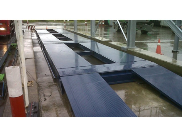 Pont bascule métallique 7 ELEM