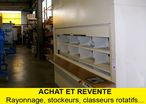 Stockeur rotatif vertical occasion pour atelier ACHAT VENTE - SESAM RECYCLAGE VERTUEUX