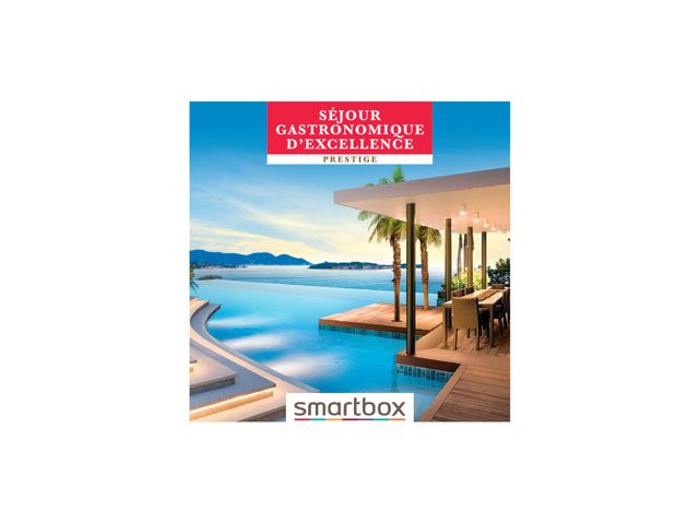 Coffret Smartbox Séjour gastronomique d'excellence B2B | Séjour gastronomique d'excellence