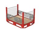 Conteneurs grillagés à plancher contreplaqué compatibles avec 00081-1 | DX081