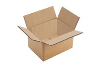 Manutan Expert - Caisse carton double cannelure 450x450x300mm - 60.75L - Éco-responsable 80% recyclé
