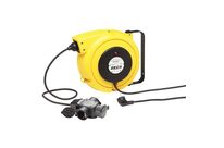 Enrouleurfixe 15m Muni De 3 Prises Et Fiche Schuko