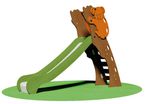 Toboggan juma en bois