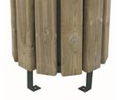 Corbeille publique Boston 80 L