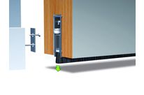 Plinthe anti-vent aluminium Ellen-Matic-Plus