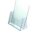 Porte-brochures de table en acrylique transparent 1207