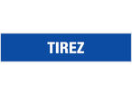 Panneau Tirez - Rigide 330x75mm - 4120997