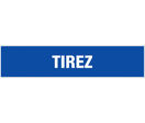 Panneau Tirez - Rigide 330x75mm - 4120997
