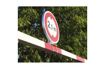 Kit de fixation pour panneau de signalisation de hauteur D.45 cm