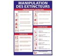 Consignes manipulation de l'extincteur