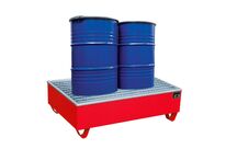 Bac de rétention acier - Capacité de rétention 225 litres