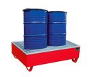 Bac de rétention acier - Capacité de rétention 225 litres