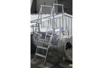 Passerelle de franchissement Alu- Largeur 500