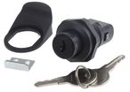 Polycarbonate Black Camlock W/key
