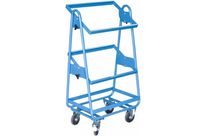 Servante pour bacs 3 plateaux inclinables - 200 kg