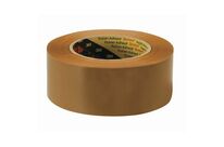 3M - Ruban adhésif polypropylène Havane 50mm x 66m - Pour emballage gros volume - Résistant et durable