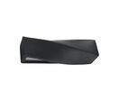 Applique Murale Céramique Rectangle pour Ampoule E27 - Noir
