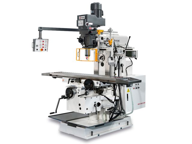 Fraiseuse universelle combinée avec tête variateur vertical - FU-TV 185