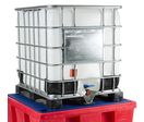 Bac de rétention plastique 1 cuve 1200 litres | MRP1200