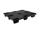 Palette plastique légère en PE-HD regénéré à 9 pieds et plateau fermé | IT1000GD STANDARD 