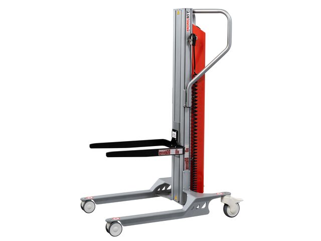 Gerbeur Astair monomât à levée électrique 60 kg avec fourches