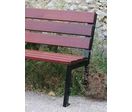 Banc public Silaos 1800 mm sans accoudoir