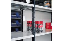 Fond tôlé H.2500 x L.1170 mm rayonnage Universel peint