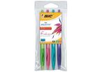 Stylos Bic Atlantis premium 1 mm  assortis Pochette de 4