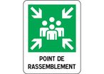 Panneau point de rassemblement (modèle 3)