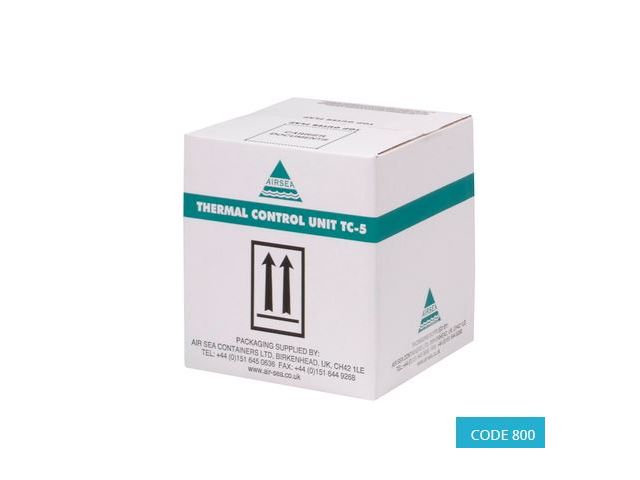 Emballages thermo-sensibles TC-5 - capacité de 4 kg de glace carbonique - CODE 800