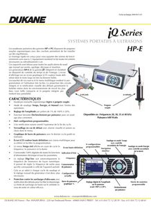 SYSTEMES PORTATIFS A ULTRASONS